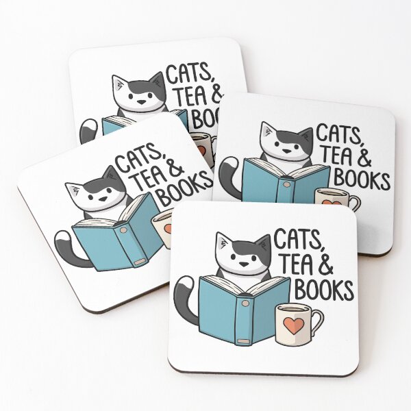 Item preview, Cats Tea Books designed and sold by doodlecats.