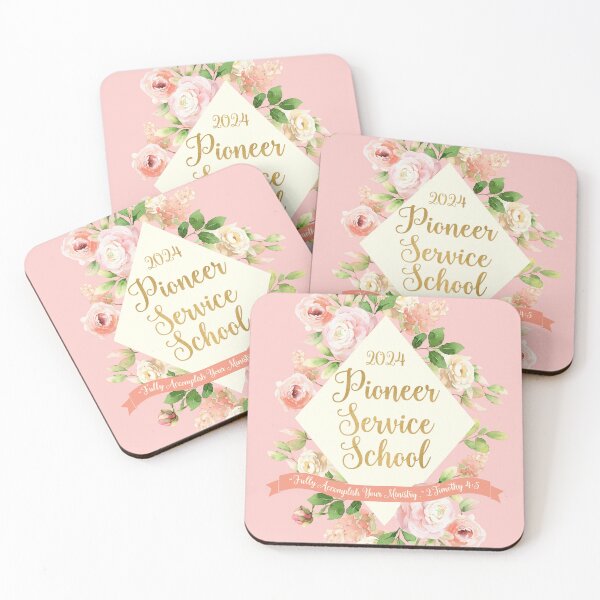 Item preview, Pioneer Service School 2024 (Pink Floral) designed and sold by Paper Bee Gift Shop.