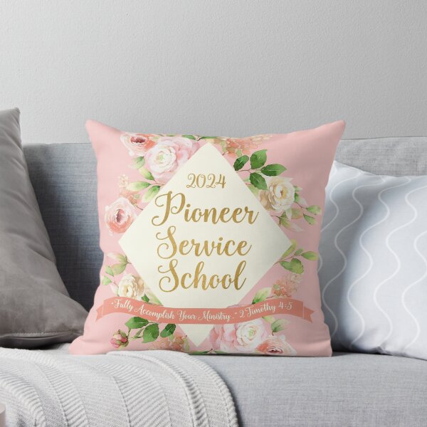 Item preview, Pioneer Service School 2024 (Pink Floral) designed and sold by Paper Bee Gift Shop.