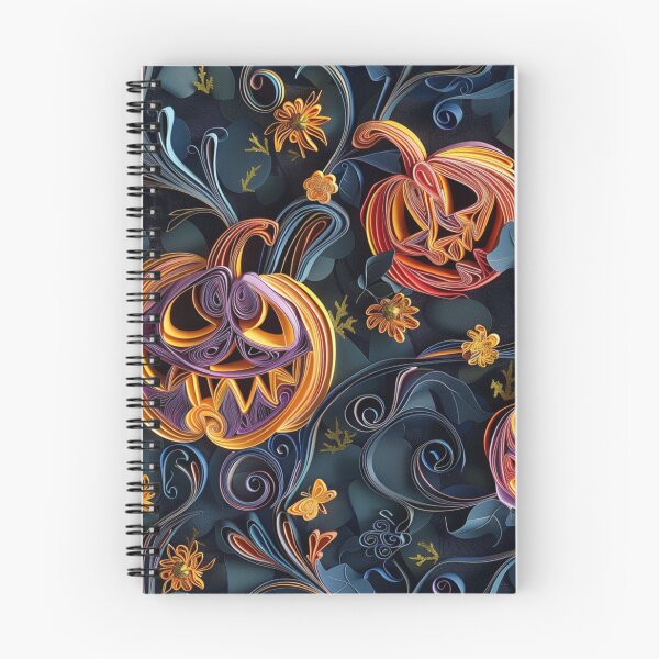 Item preview, Halloween Paper Quilling Pattern designed and sold by PrintsByFrank.