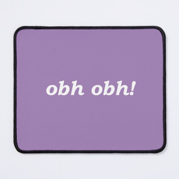 Item preview, obh obh! (oh dear in Scottish Gaelic) in indigo pastel designed and sold by Mamaidh Made.
