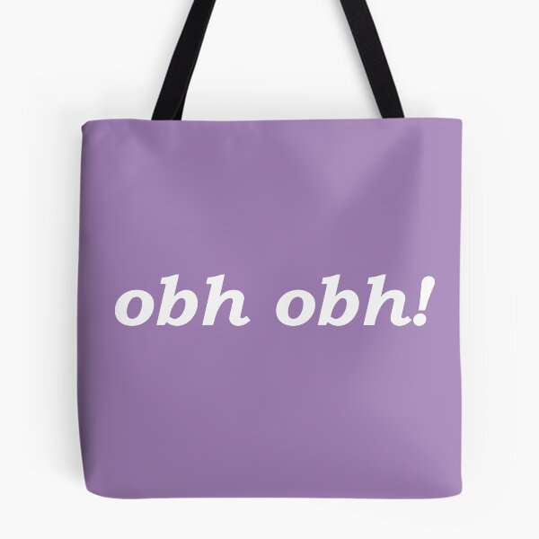 Item preview, obh obh! (oh dear in Scottish Gaelic) in indigo pastel designed and sold by Mamaidh Made.