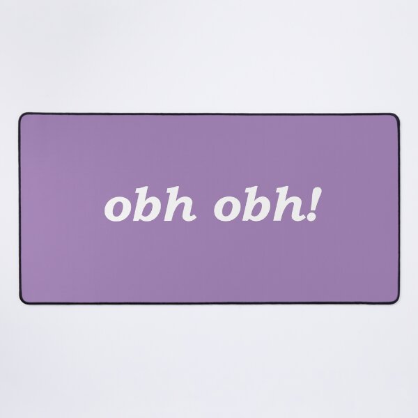 Item preview, obh obh! (oh dear in Scottish Gaelic) in indigo pastel designed and sold by Mamaidh Made.