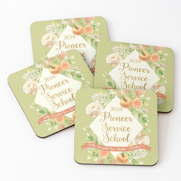 Item preview, Pioneer Service School 2024 (Citrus Floral) designed and sold by Paper Bee Gift Shop.