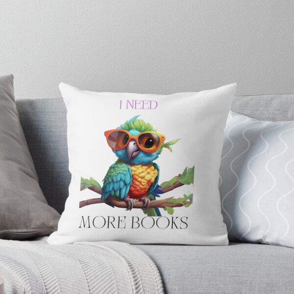 Item preview, Cute parrot is a bookworm designed and sold by KarakitAI.