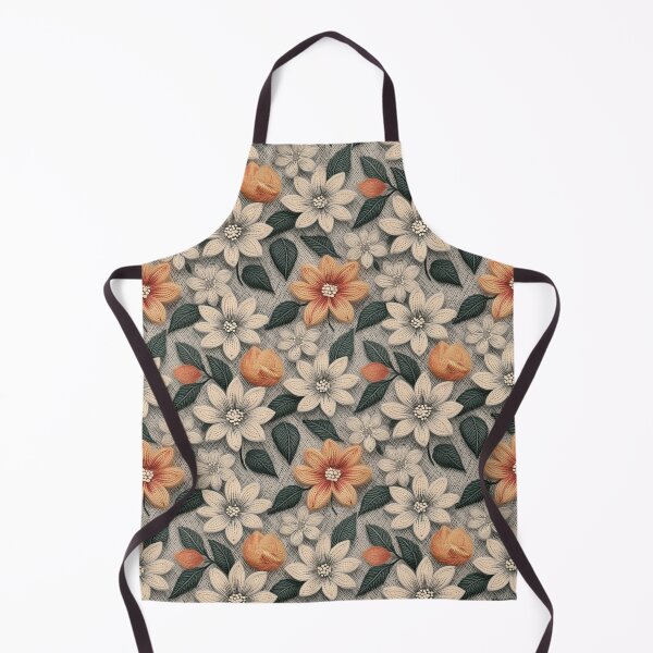 Item preview, Flora Crocheted Flowers Seamless Pattern  A10 designed and sold by ArtsyAbode66.