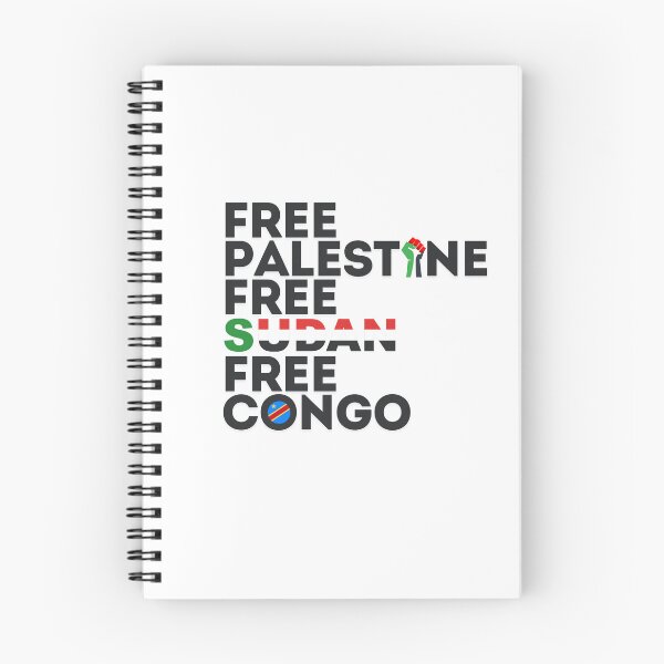 Item preview, Free Palestine Free Sudan Free Congo designed and sold by sourceoflife.