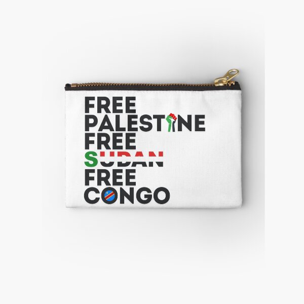 Item preview, Free Palestine Free Sudan Free Congo designed and sold by sourceoflife.