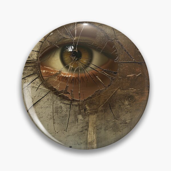Item preview, Watching You - Mysterious Eye Through Broken Wall designed and sold by Juuskus.