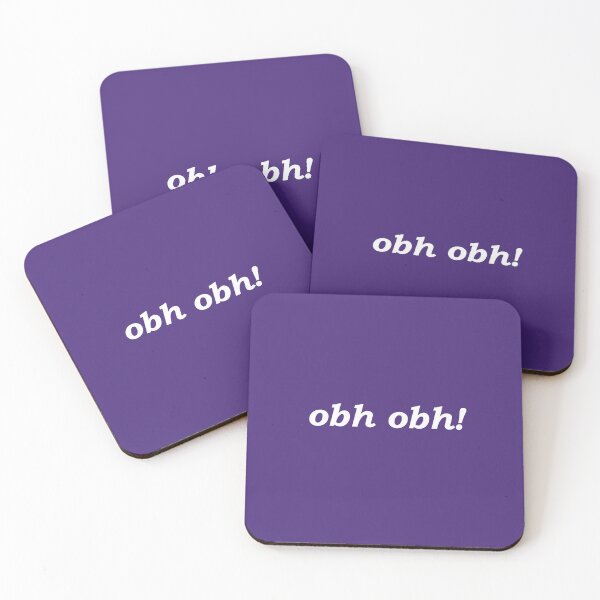 Item preview, obh obh! (oh dear in Scottish Gaelic) in indigo  designed and sold by Mamaidh Made.