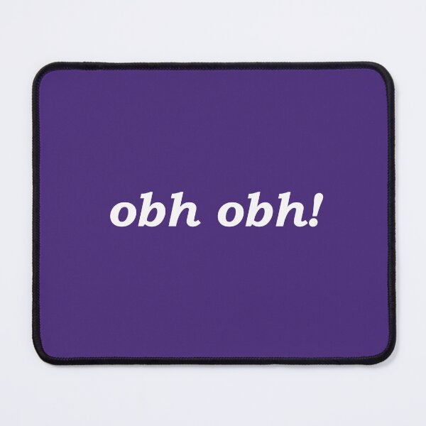 Item preview, obh obh! (oh dear in Scottish Gaelic) in indigo  designed and sold by Mamaidh Made.