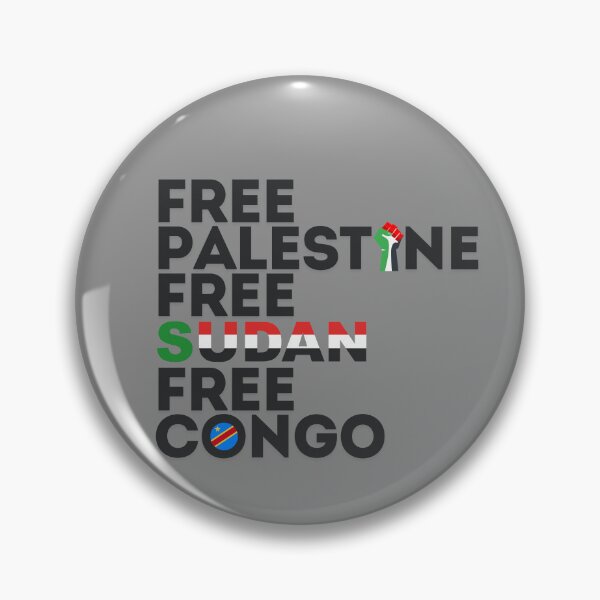Item preview, Free Palestine Free Sudan Free Congo designed and sold by sourceoflife.
