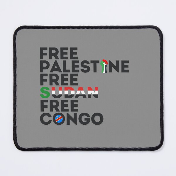 Item preview, Free Palestine Free Sudan Free Congo designed and sold by sourceoflife.