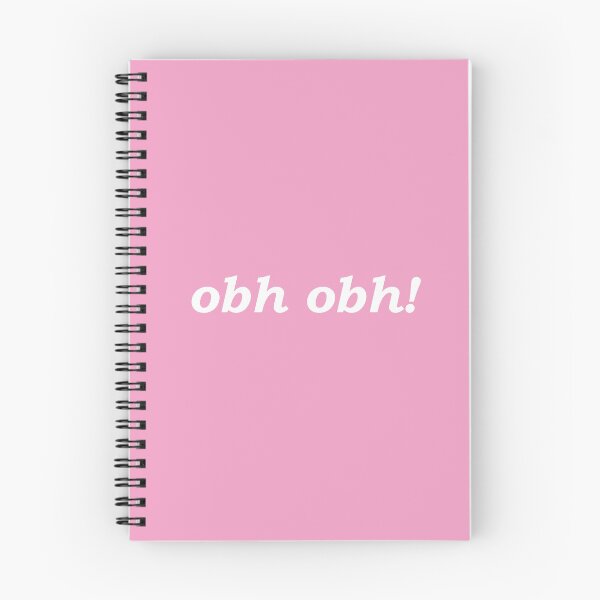 Item preview, obh obh! (oh dear in Scottish Gaelic) in pink pastel designed and sold by Mamaidh Made.