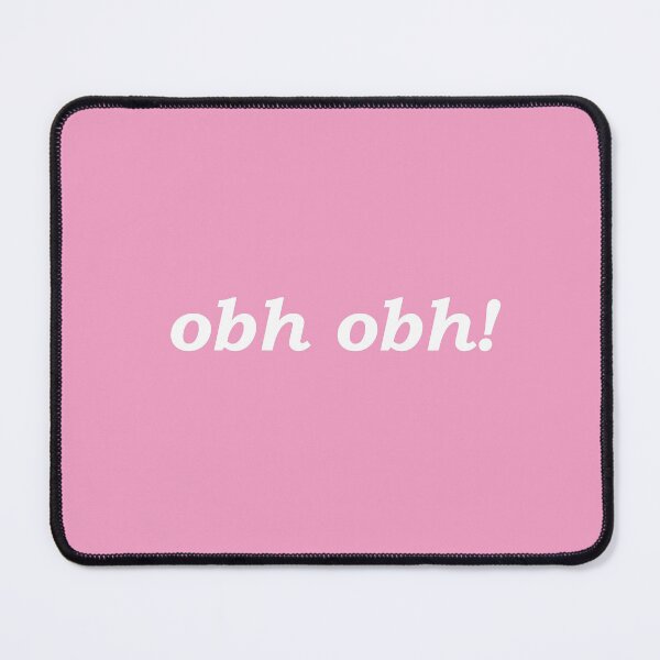 Item preview, obh obh! (oh dear in Scottish Gaelic) in pink pastel designed and sold by Mamaidh Made.