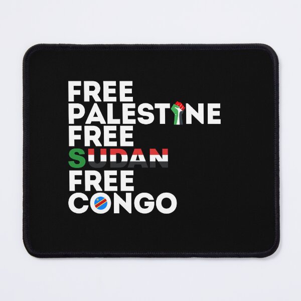 Item preview, Free Palestine Free Sudan Free Congo designed and sold by sourceoflife.