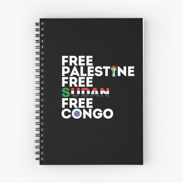 Item preview, Free Palestine Free Sudan Free Congo designed and sold by sourceoflife.