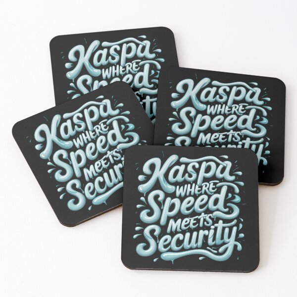 Item preview, Kaspa Crypto Leader Blockchain Innovation designed and sold by RadDeck.