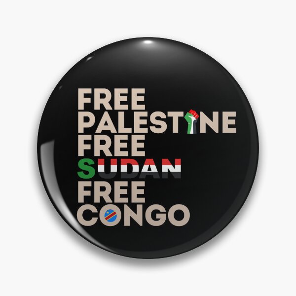 Item preview, Free Palestine Free Sudan Free Congo designed and sold by sourceoflife.