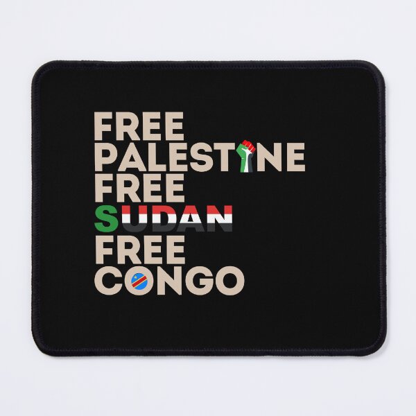 Item preview, Free Palestine Free Sudan Free Congo designed and sold by sourceoflife.