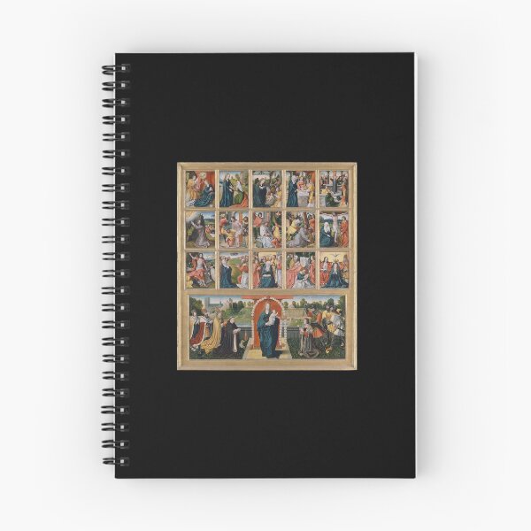 Item preview, The Fifteen Mysteries and the Virgin of the Rosary designed and sold by AnimaliaStar.