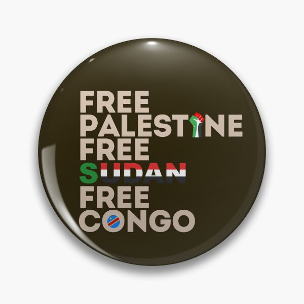 Item preview, Free Palestine Free Sudan Free Congo designed and sold by sourceoflife.