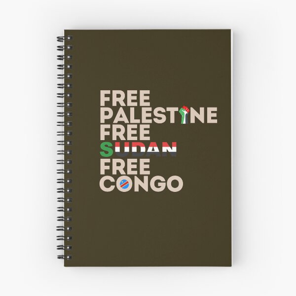Item preview, Free Palestine Free Sudan Free Congo designed and sold by sourceoflife.