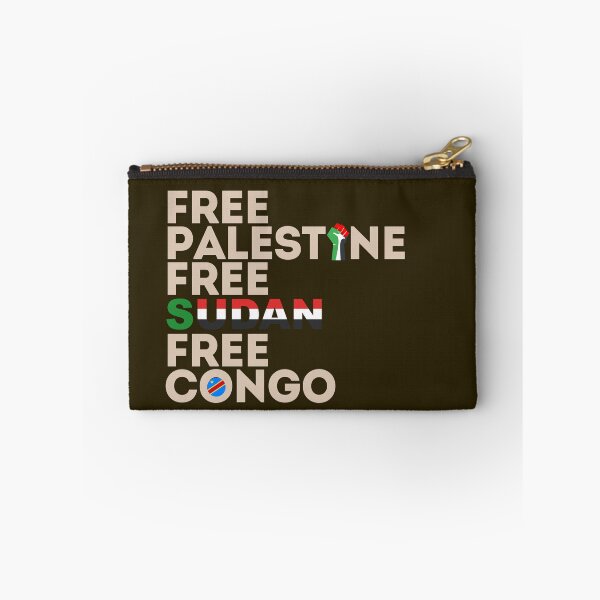 Item preview, Free Palestine Free Sudan Free Congo designed and sold by sourceoflife.