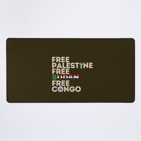Item preview, Free Palestine Free Sudan Free Congo designed and sold by sourceoflife.