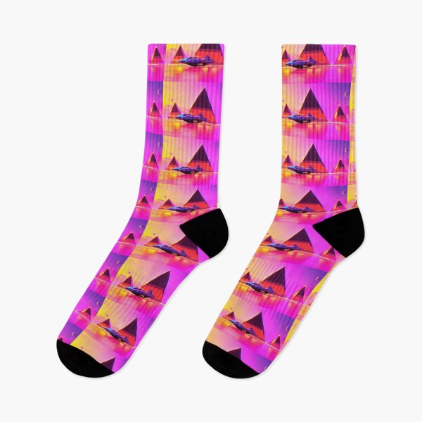Item preview, Neon UAP Pink & Purple Horizon, Neon UFO designed and sold by NeutrinoJem.