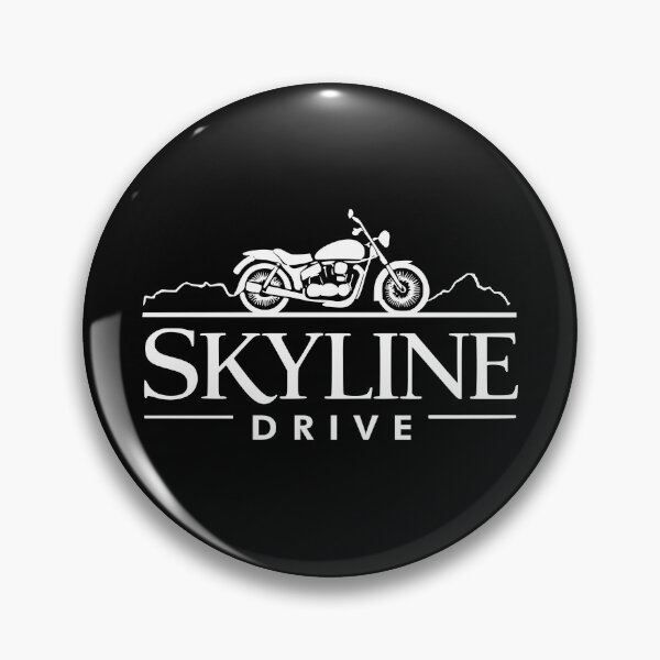 Artikelvorschau, Skyline Drive Virginia Motorrad entworfen und verkauft von Esskay Designs.