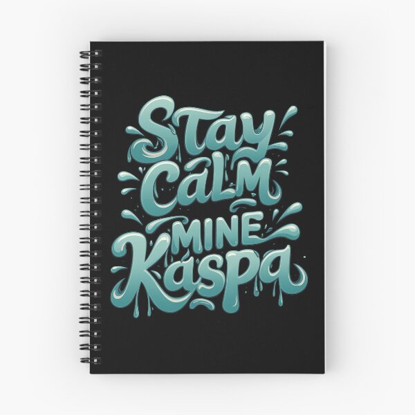 Item preview, Kaspa Blockchain Journey Crypto Explorer designed and sold by RadDeck.