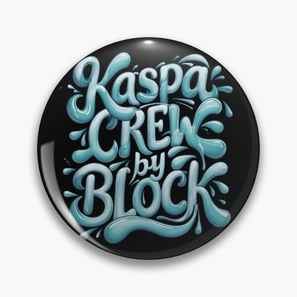 Item preview, Kaspa Crypto Innovator Blockchain Vision designed and sold by RadDeck.