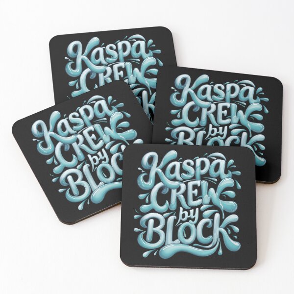 Item preview, Kaspa Crypto Innovator Blockchain Vision designed and sold by RadDeck.