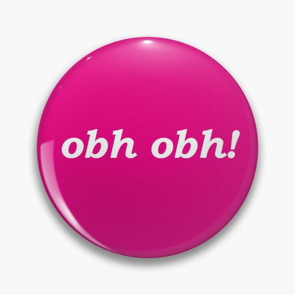 Item preview, obh obh! (oh dear in Scottish Gaelic) in pink  designed and sold by Mamaidh Made.