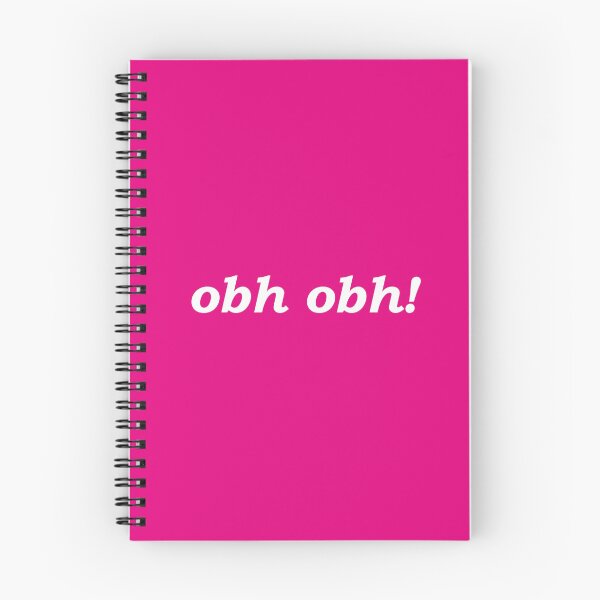 Item preview, obh obh! (oh dear in Scottish Gaelic) in pink  designed and sold by Mamaidh Made.