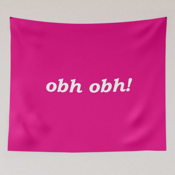 Item preview, obh obh! (oh dear in Scottish Gaelic) in pink  designed and sold by Mamaidh Made.