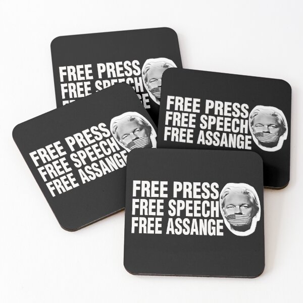 Item preview, Free Julian Assange designed and sold by Tessa Art.