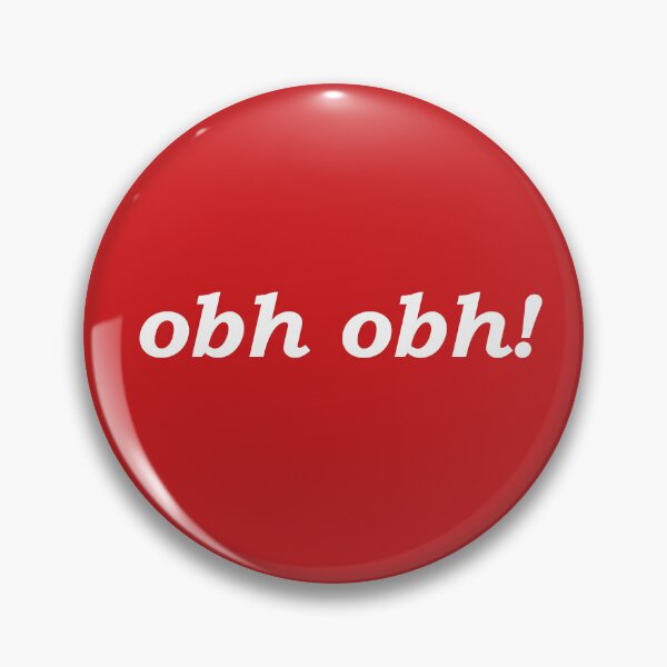 Item preview, obh obh! (oh dear in Scottish Gaelic) in red designed and sold by Mamaidh Made.