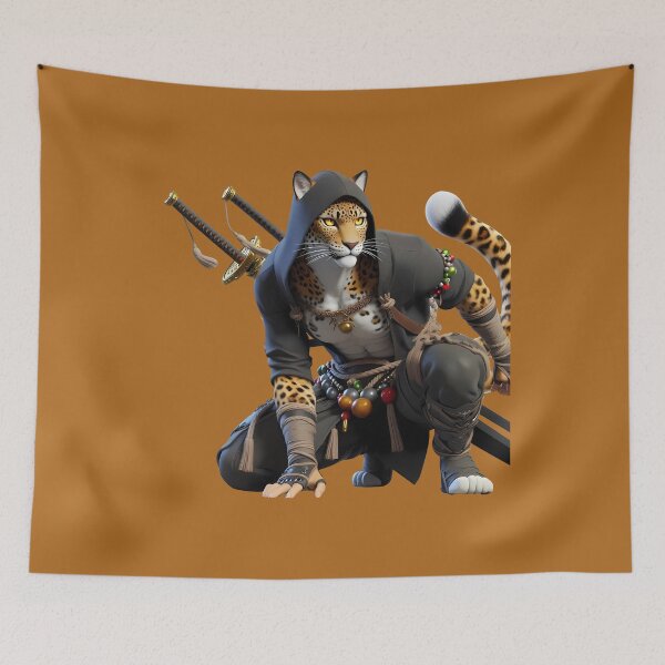 Item preview, Feline, Agile and Mysterious Ninja designed and sold by Indoni.