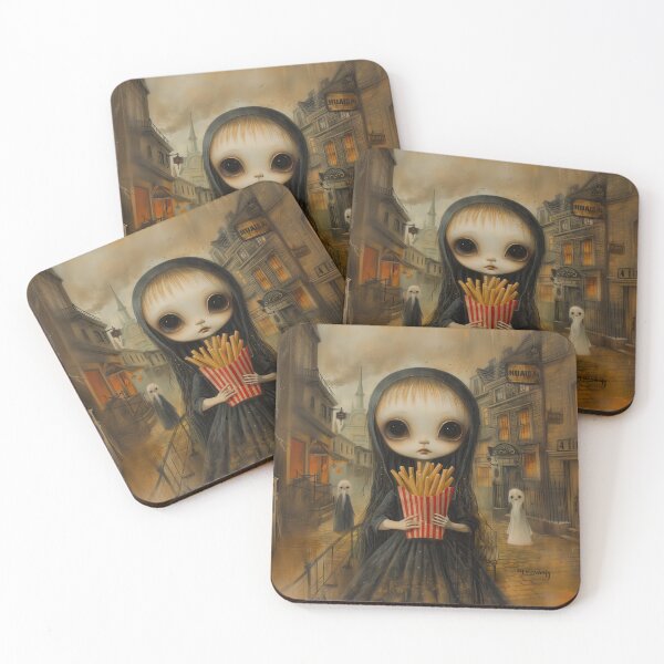 Item preview, Haunting Streets and Fries designed and sold by palmyst.