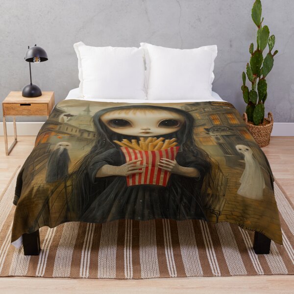 Item preview, Haunting Streets and Fries designed and sold by palmyst.