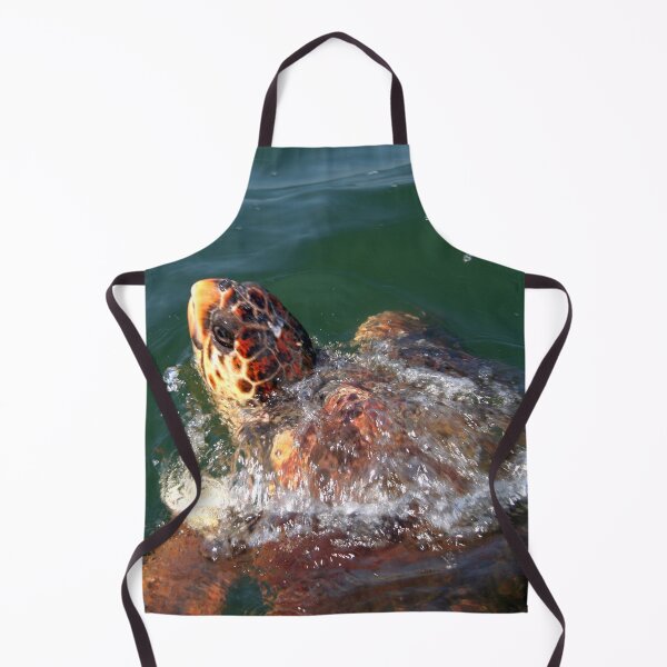Item preview, Loggerhead Turtle (Caretta Caretta) Breaking The Sea Surface designed and sold by taiche.