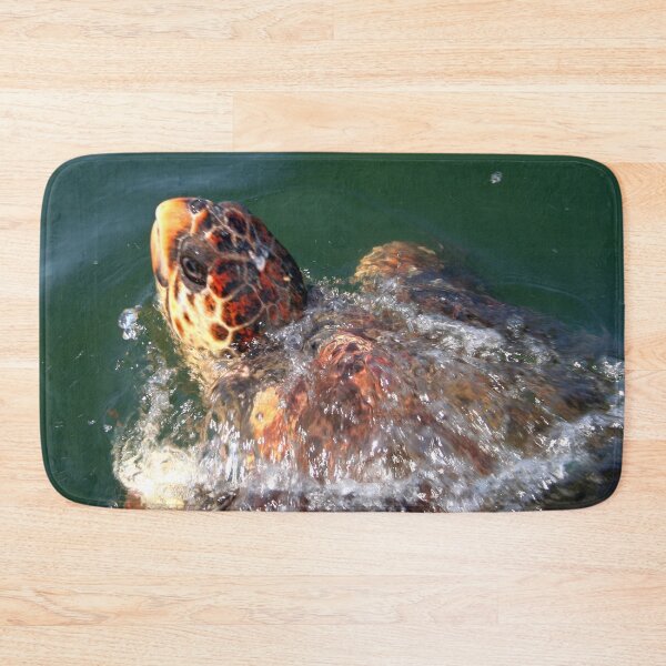 Item preview, Loggerhead Turtle (Caretta Caretta) Breaking The Sea Surface designed and sold by taiche.