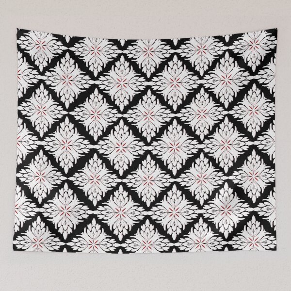 Item preview, black and white seamless background designed and sold by kasune-shop.