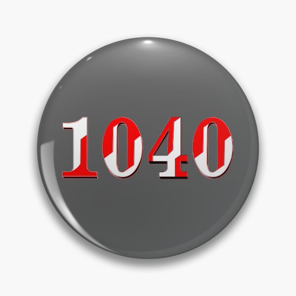 Item preview, number one 1 thousend and forty digit 1040 order sequence team member age designed and sold by 4rpixs.