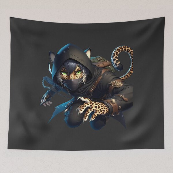 Item preview, Futuristic Feline Warrior designed and sold by Indoni.