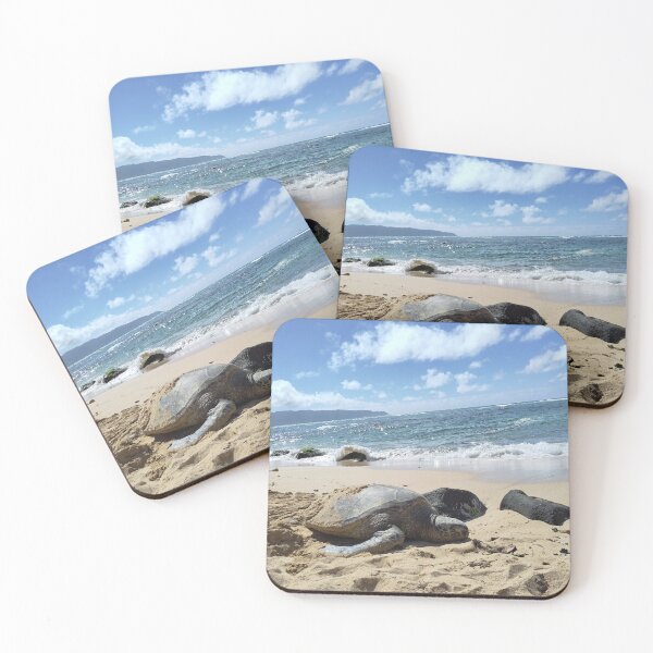 Item preview, Turtle Beach, Kawela Bay, Hawaii designed and sold by WrightPhoto.