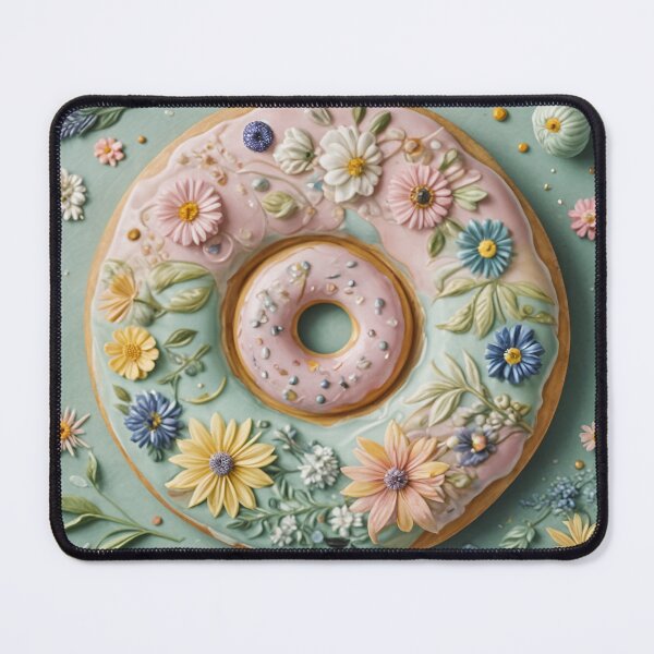 Item preview, Whimsical Donut Duo: Big and Small designed and sold by Lizetteh.