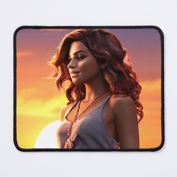 Item preview, Sunset Serenity with Beautiful Girl designed and sold by nipunab.